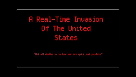 EAS Scenario - A Real-Time Invasion of the United States