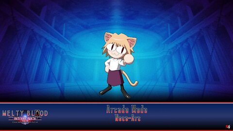 Melty Blood: Actress Again: Current Code: Arcade Mode - Neco-Arc