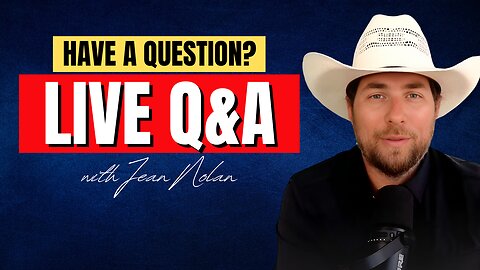 LIVE Q&A with Jean Nolan - Ask Your Question!