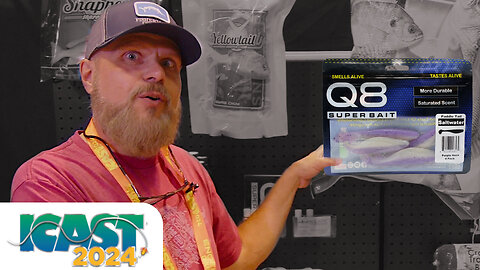 From Fish Feed to Baits! Aqua Nutrition Inc. and Q8 at iCast 2024