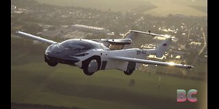 Flying car makes world’s first flight with passenger