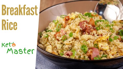 Keto Breakfast Rice | Easy Low Carb Recipes | Ketogenic Diet Plan