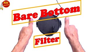 Bare Bottom Aquarium Filter