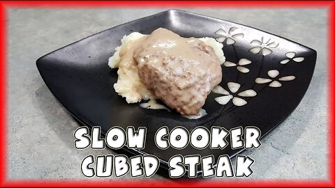Slow Cooker Cubed Steak