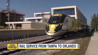 Rail service from Tampa to Orlando could be on the way