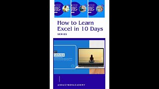 How to Learn Excel in 10 Days.