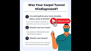 Was Your Carpal Tunnel Misdiagnosed?