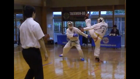 ITF Taekwondo Sparring in Tokyo, Round 2