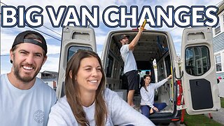 HUGE ANNOUNCEMENT! - Finalizing Our Van's Layout