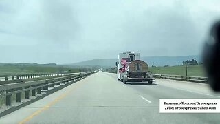 Live - The Peoples Convoy - 2 Stops - Buffalo Wy - Casper Wy