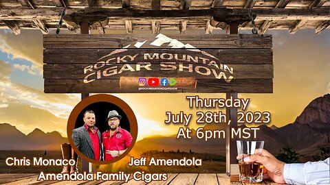 We are bringing the muscle on the show tonight w/Jeff & Chris from Amendola Family Cigars