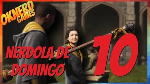 10 - UM NERDOLA EM HOGWARTS: JOGANDO SEM PARAR O JOGO PROIBIDO HOGWARTS LEGACY