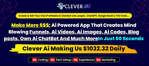 Create & Sell Your Own Profitable AI Chatbot Like Jasper, ChatGPT, Google Bard & YOU Chat...