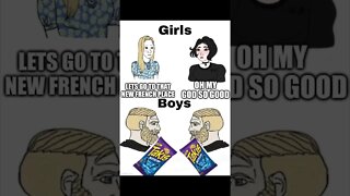 Boys Vs Girls Memes 05 #memes #shorts