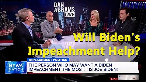 Is Biden's Impeachment Helping Him? - Larry Sharpe on Dan Abrams