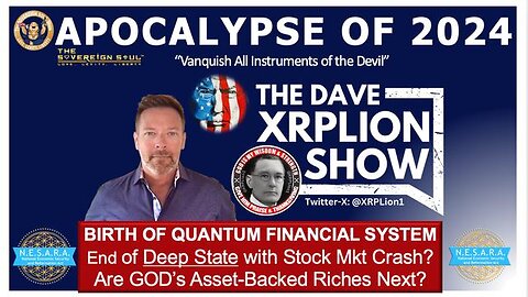 The 2024 Stock Market Crash: Is it Apocalypse for Cabal & Open Birth of Quantum Financial System?