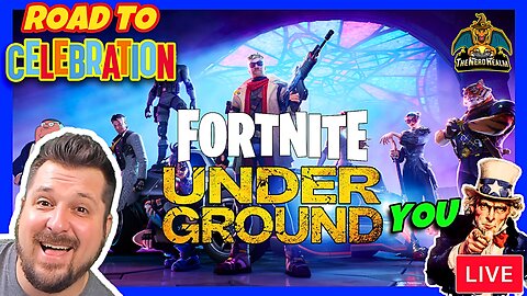 Road to Celebration GIVEAWAYS! Fortnite Underground with YOU! 1/2/24