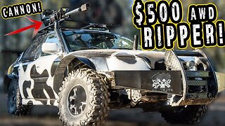 Building a $500 Off Road Subaru Rally Car | Gambler 500