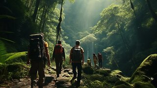 Whispers of the Wild: A 1-Hour Relaxing Journey through Untouched Nature with Soft Trekking Sounds