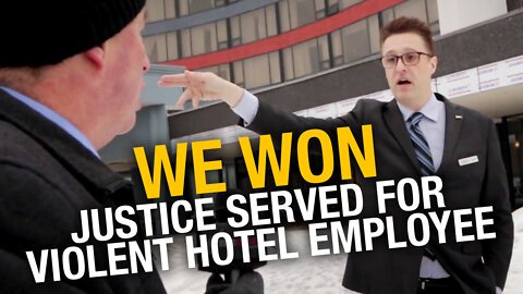 Victory! Judge deems Toronto hotel employee can't assault Rebel News employees