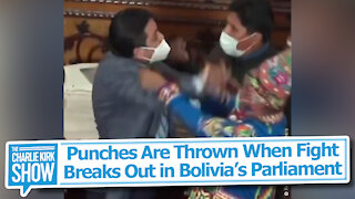 Punches Are Thrown When Fight Breaks Out in Bolivia’s Parliament