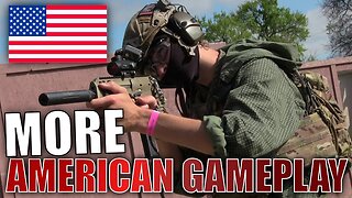 American Airsoft Gameplay at D14 2017 TEXAS USA