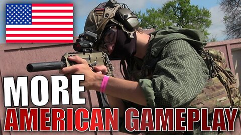 American Airsoft Gameplay at D14 2017 TEXAS USA