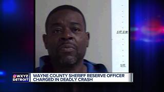 Wayne County reserve police officer charged in deadly drunk driving crash