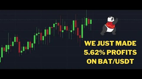 5.62% profits on BAT/USDT
