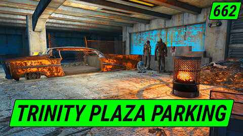 Caravan RAIDED At Underground Trinity Parking | Fallout 4 Unmarked | Ep. 662