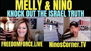 Melissa Redpill Update Huge Dce 15: "Melly & David Rodriguez Knock Out the Israel Truth"