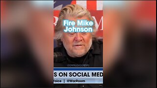 Steve Bannon: Tell Your Rep To Fire Mike Johnson - 4/22/24