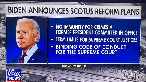 Breaking News Update: Joe Biden announces a groundbreaking proposal to TRANSFORM the Supreme Court
