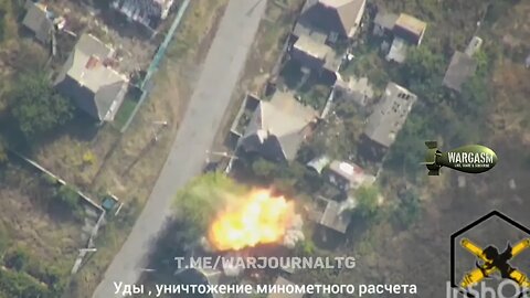 Russian artillery targets houses in Kharkov