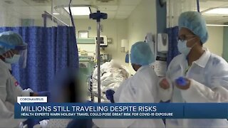 Millions still traveling despite risks