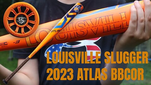 NEW 2023 Louisville Slugger Atlas (-3) BBCOR Baseball Bat!