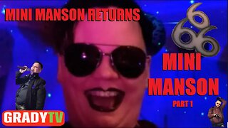 MINI MANSON ON A.I. MUSIC, SEX ROBOTS, RADIOACTIVE ADULT TOYS (Part 1)