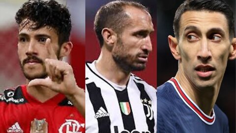 Chiellini deve ir pra MLS/Di María chega a acordo com novo clube/4 gigantes querem Gustavo Henrique