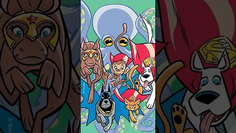 ¿Quiénes Son Las Súper Mascotas? League Of Super-Pets #shorts