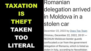 Romanian Delegation Caught In Stolen Car