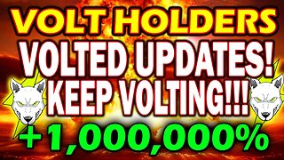 VOLT INU CRYPTO VOLTED UPDATES! 🔥 VOLT COIN 400X RISE IS NEXT! *URGENT UPDATE*