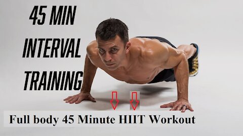 Full body 45 Minute HIIT Workout