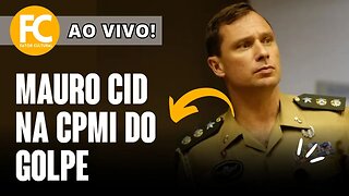 AO VIVO - CPI Mista do 8 de Janeiro - Mauro Cid presta depoimento - 11/07/2023