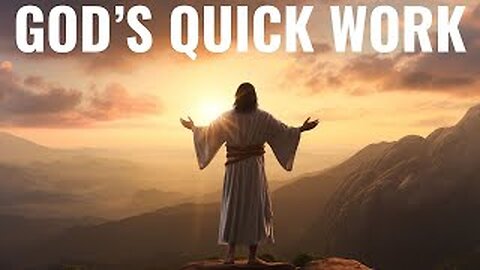 God's Quick Work: Overcoming Challenges with Courage. #faith #god #blessed