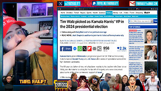 Tim Walz picked as Kamala Harris' VP in the 2024 presidential election