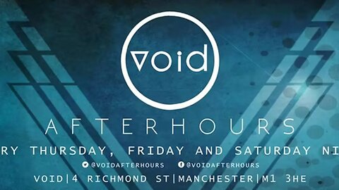 DJ General Bounce - Void Afterhours Anthems (The 7am Sunday Sessions)