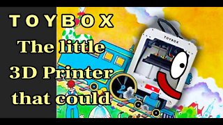 Toybox, the surprising little 3D printer