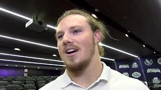 Kansas State Football | Wyatt Hubert Interview | October 1, 2019