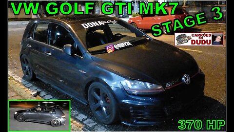 Volkswagen Golf GTI MK7 Stage 3 cor Carbon Gray 370 HP instagram @duff3x