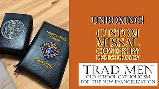 Custom Missal Cover Unboxing